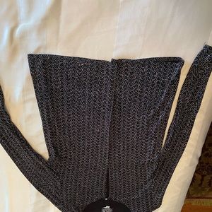 Black sparkly cover up